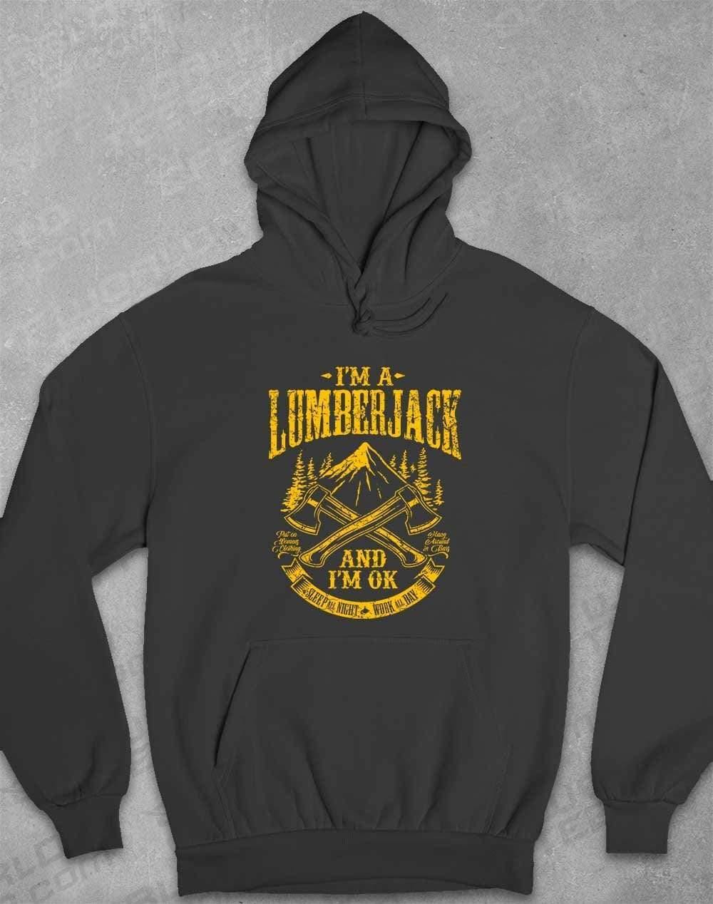 I'm a Lumberjack Hoodie XS / Charcoal  - Off World Tees