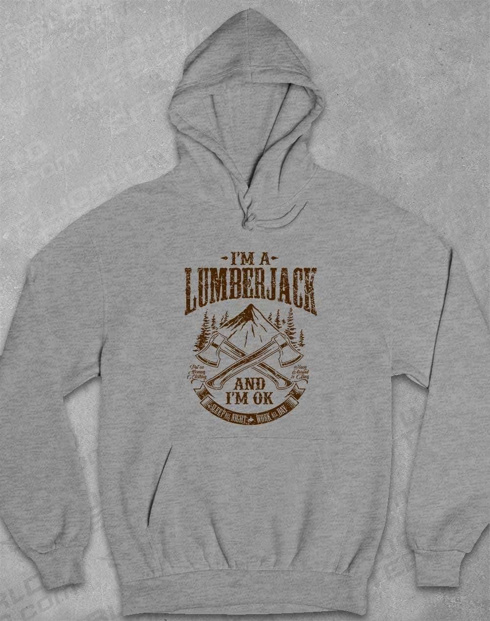 I'm a Lumberjack Hoodie XS / Heather  - Off World Tees