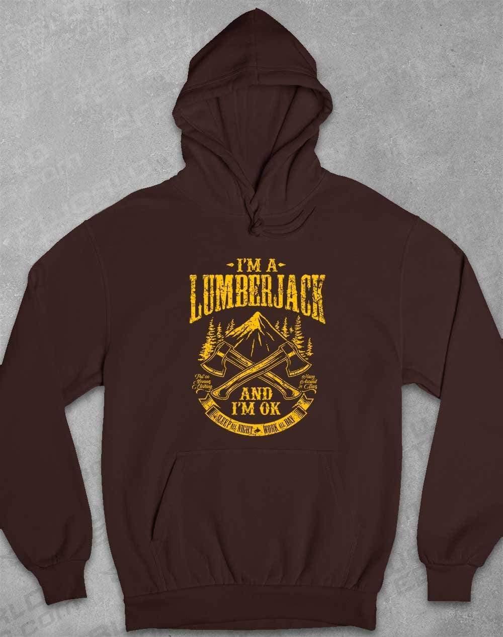 I'm a Lumberjack Hoodie XS / Hot Chocolate  - Off World Tees