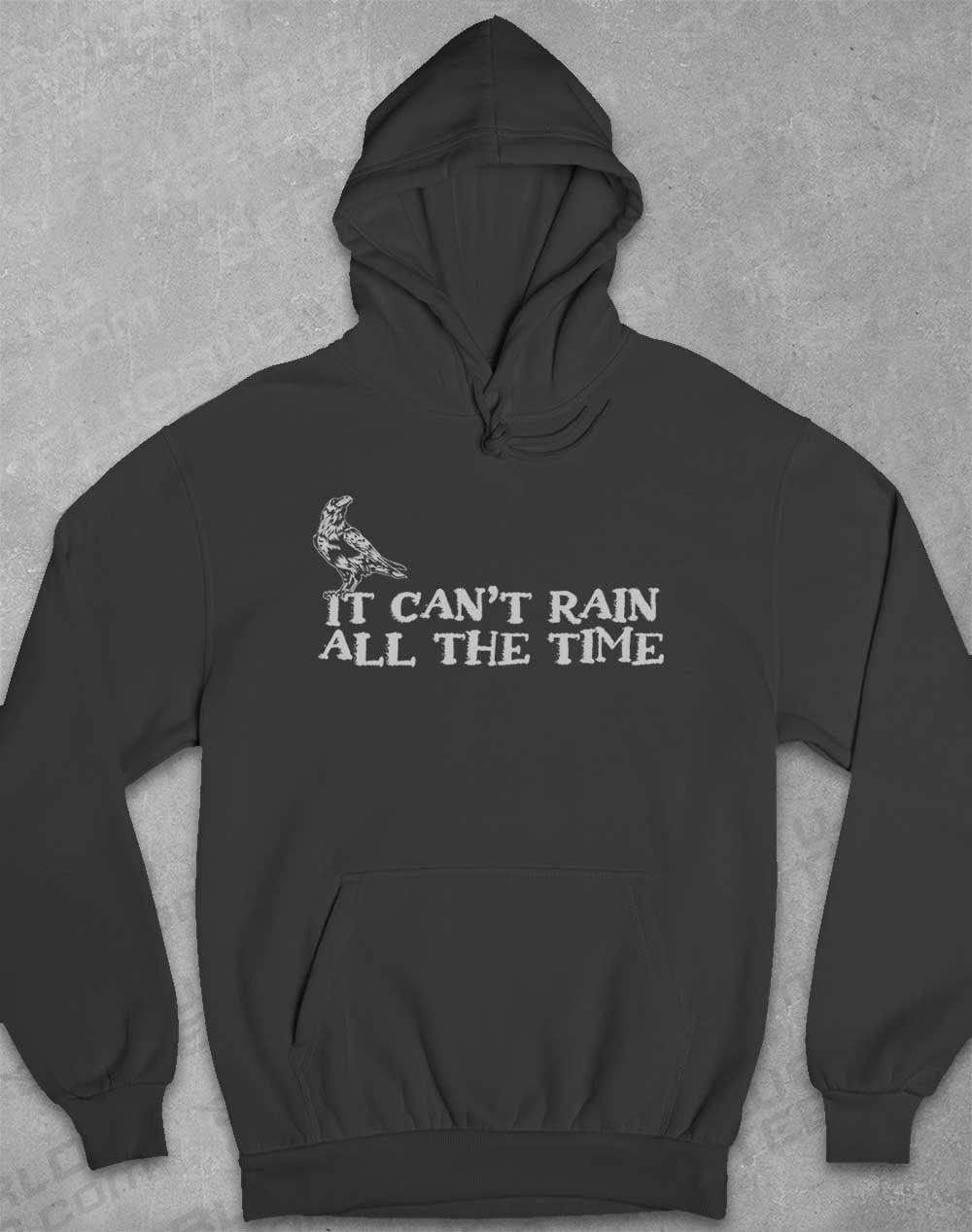 It Can't Rain All the Time Hoodie XS / Charcoal  - Off World Tees