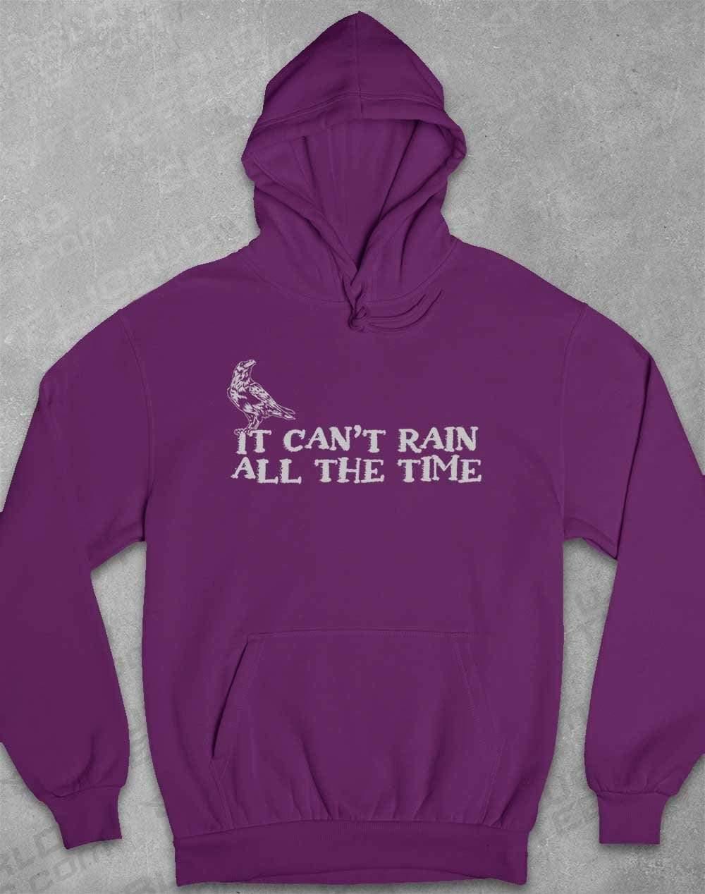 It Can't Rain All the Time Hoodie XS / Plum  - Off World Tees