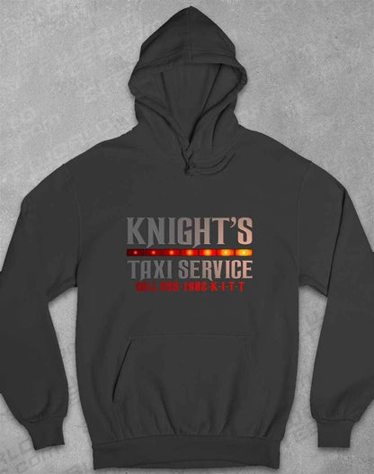 Knight's Taxi Sevice Hoodie XS / Charcoal  - Off World Tees