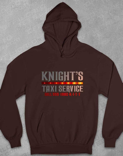 Knight's Taxi Sevice Hoodie XS / Hot Chocolate  - Off World Tees