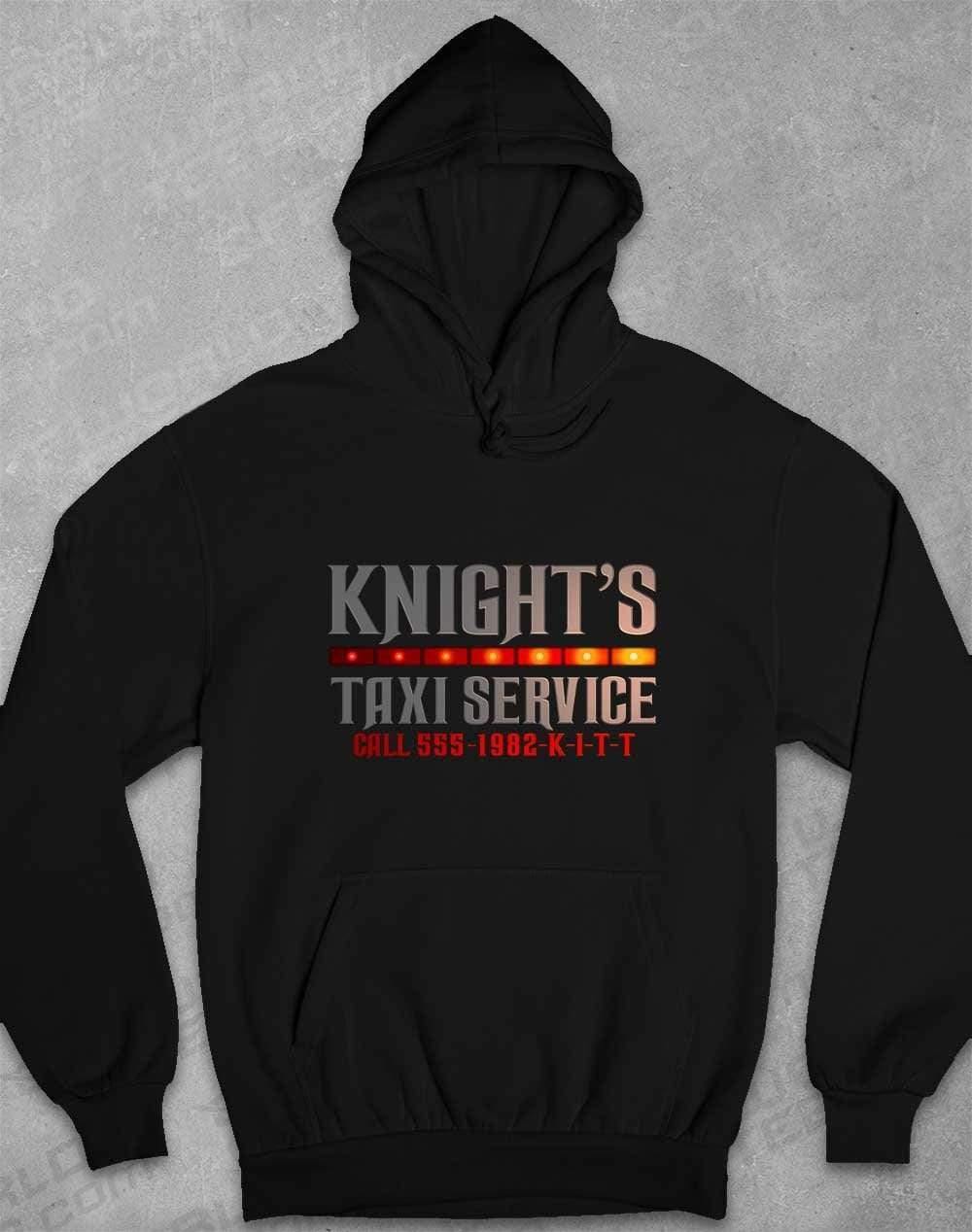 Knight's Taxi Sevice Hoodie XS / Jet Black  - Off World Tees