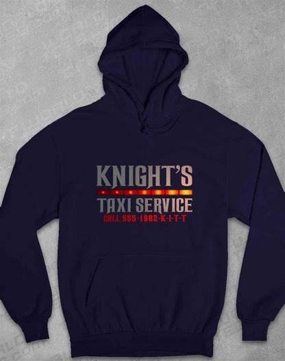 Knight's Taxi Sevice Hoodie XS / Oxford Navy  - Off World Tees