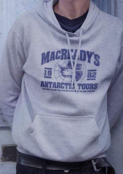MacReady's Antarctic Tours 1982 Hoodie  - Off World Tees