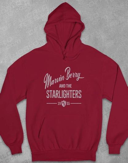 Marvin Berry and the Starlighters Hoodie XS / Burgundy  - Off World Tees