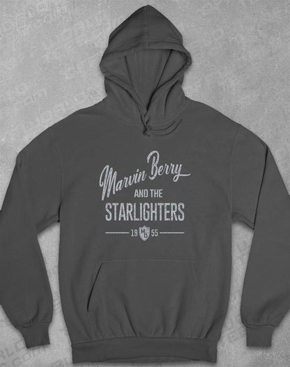 Marvin Berry and the Starlighters Hoodie XS / Charcoal  - Off World Tees