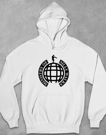 Ministry of Silly Walks Hoodie XS / Arctic White  - Off World Tees