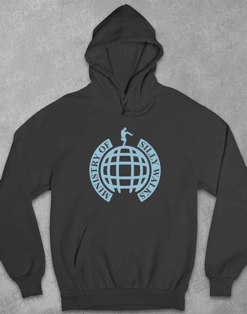 Ministry of Silly Walks Hoodie XS / Charcoal  - Off World Tees