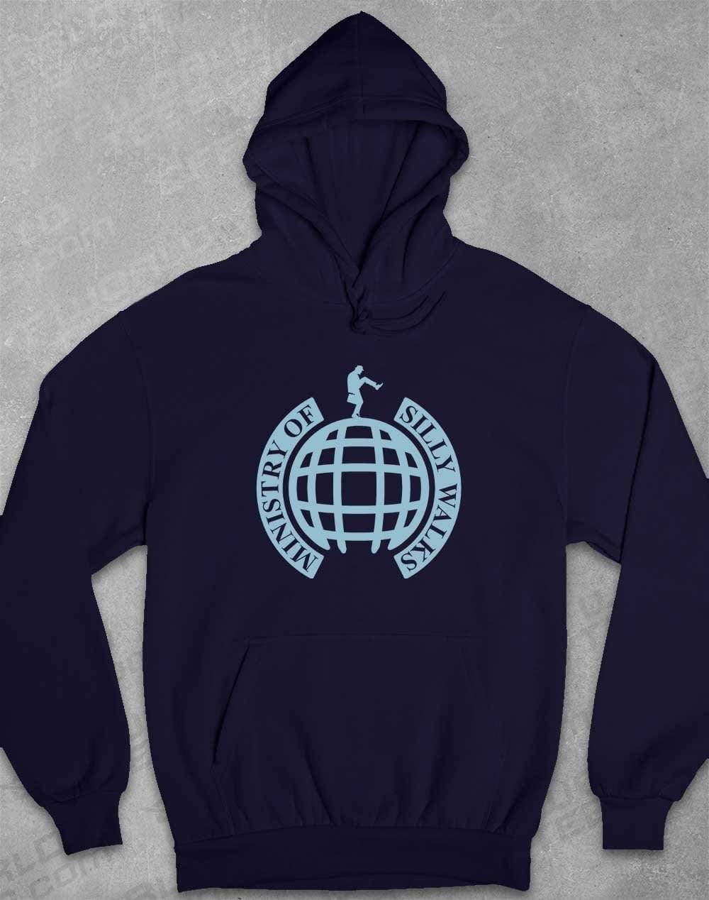 Ministry of Silly Walks Hoodie XS / Oxford Navy  - Off World Tees