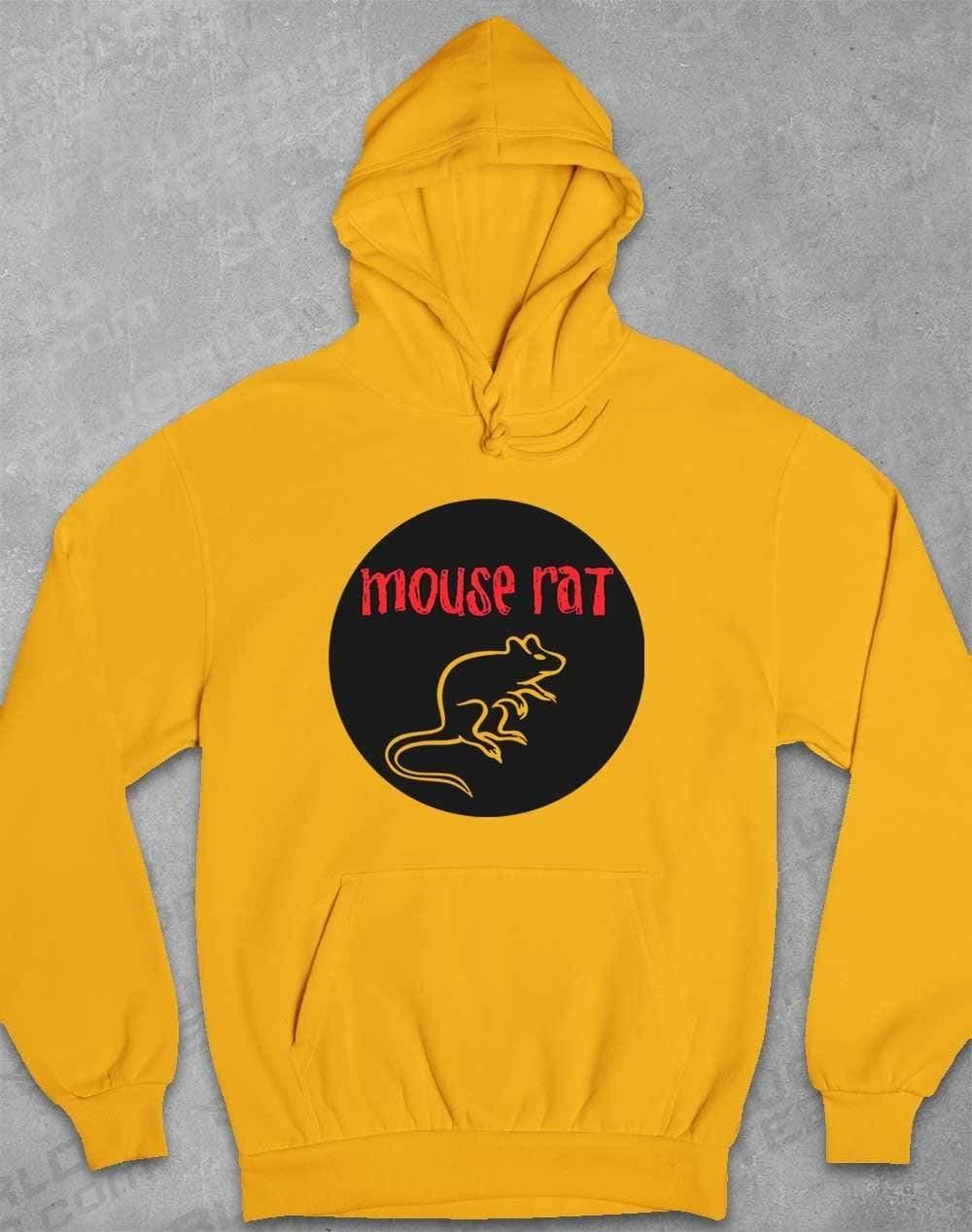Mouse Rat Round Logo Hoodie XS / Gold  - Off World Tees