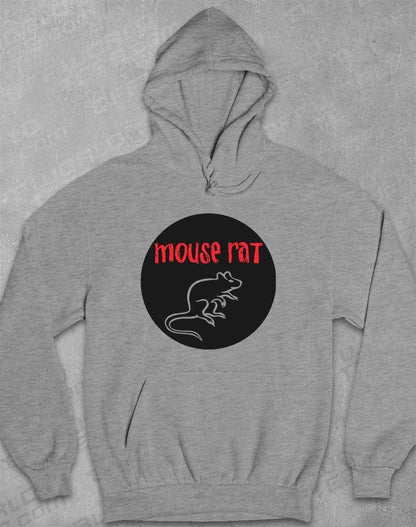 Mouse Rat Round Logo Hoodie XS / Heather  - Off World Tees