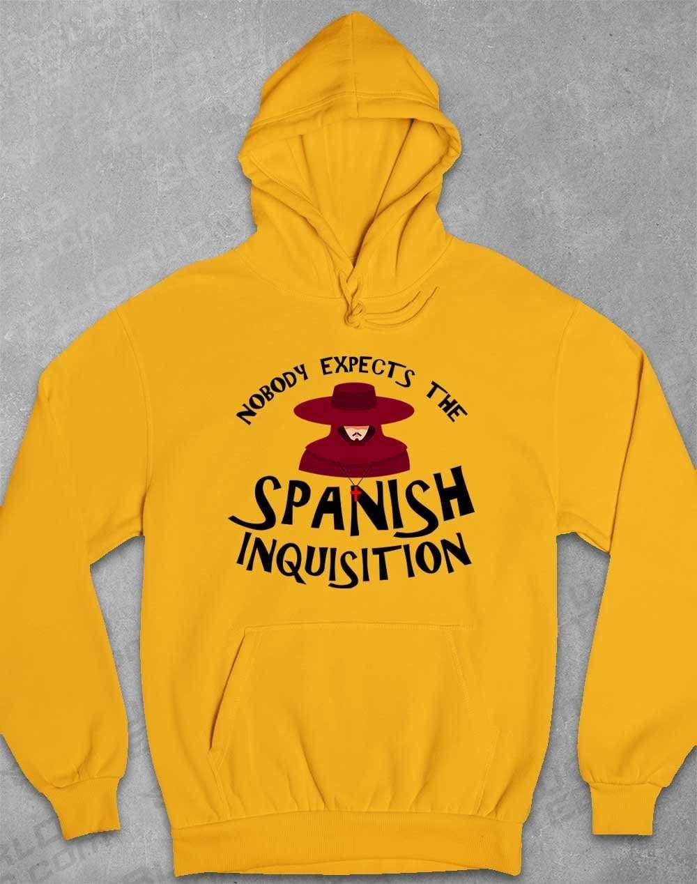 Nobody Expects the Spanish Inquisition Hoodie XS / Gold  - Off World Tees