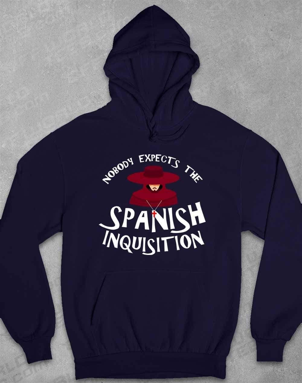 Nobody Expects the Spanish Inquisition Hoodie XS / Oxford Navy  - Off World Tees