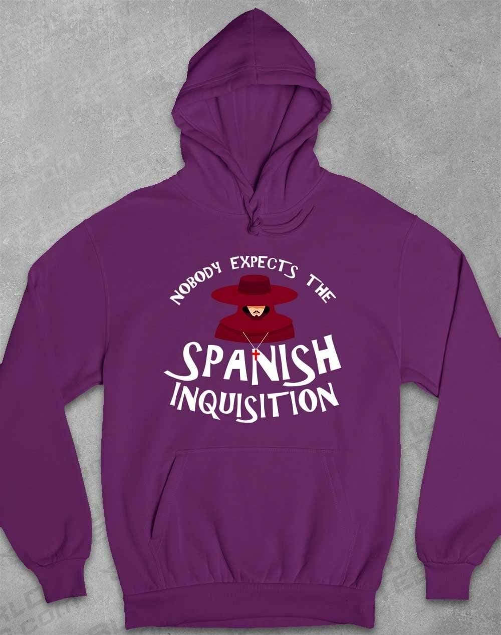 Nobody Expects the Spanish Inquisition Hoodie XS / Plum  - Off World Tees