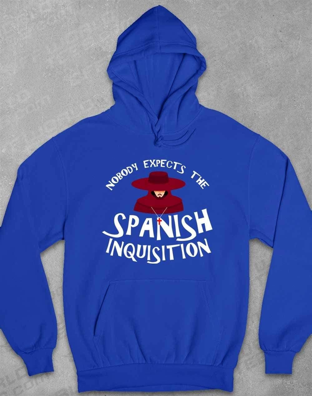 Nobody Expects the Spanish Inquisition Hoodie XS / Royal Blue  - Off World Tees