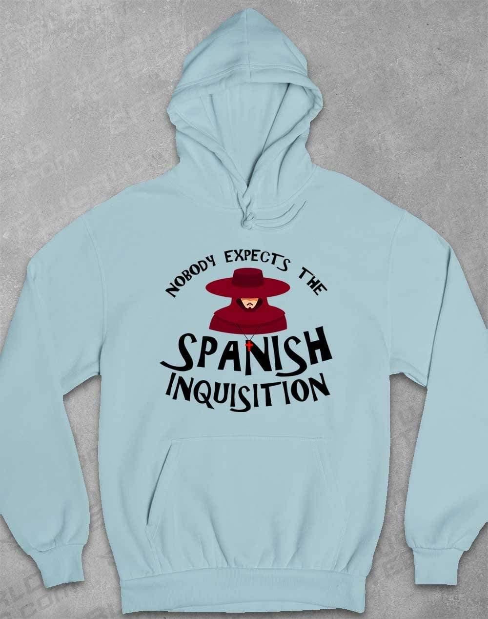 Nobody Expects the Spanish Inquisition Hoodie XS / Sky Blue  - Off World Tees