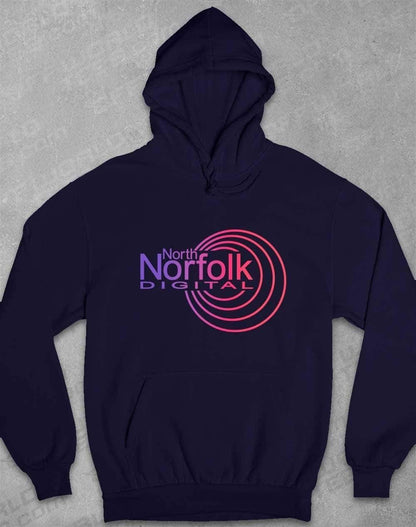 North Norfolk Digital Hoodie XS / Oxford Navy  - Off World Tees