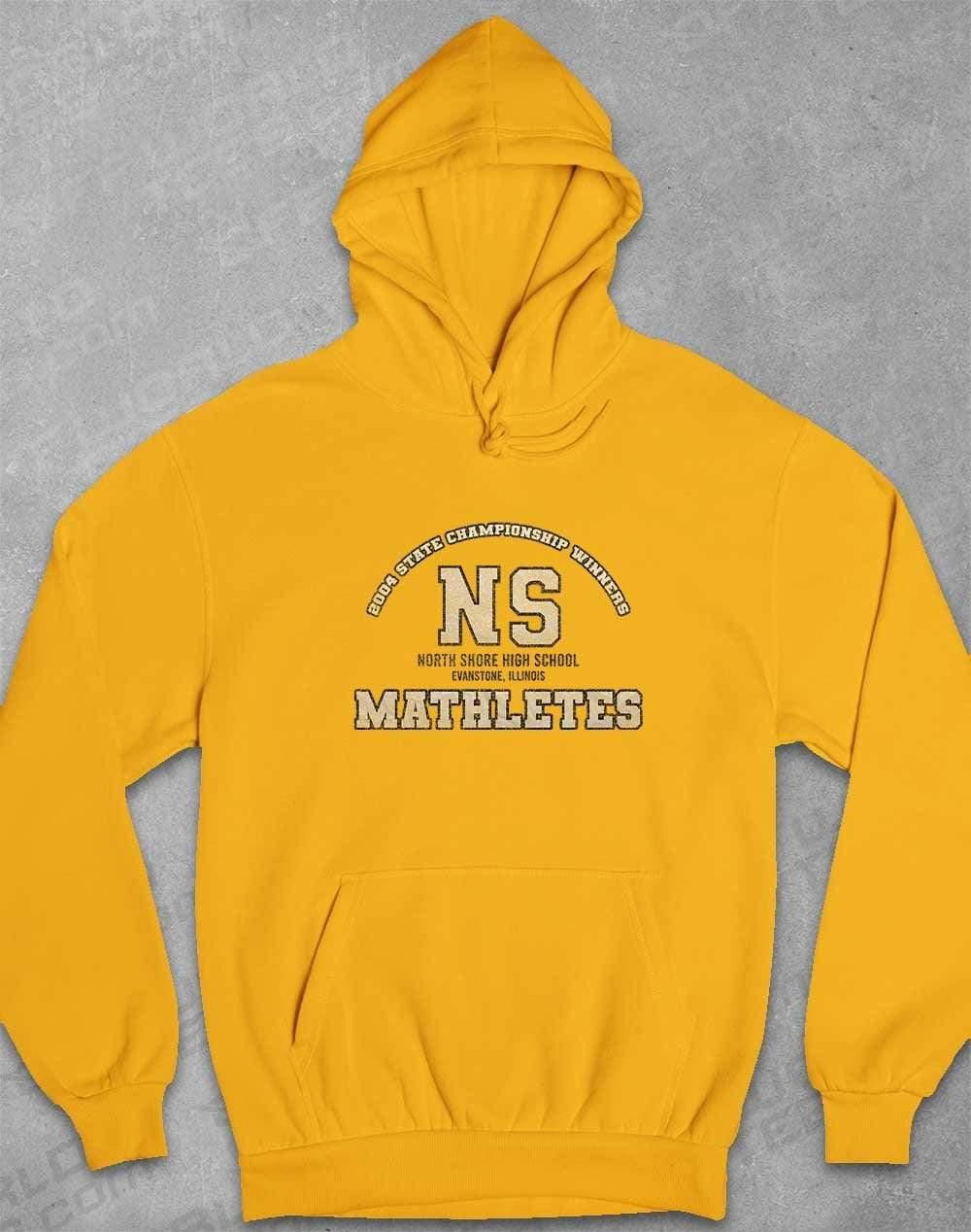 North Shore High School - Mathletes Hoodie XS / Gold  - Off World Tees