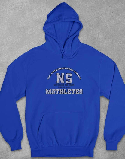 North Shore High School - Mathletes Hoodie XS / Royal Blue  - Off World Tees