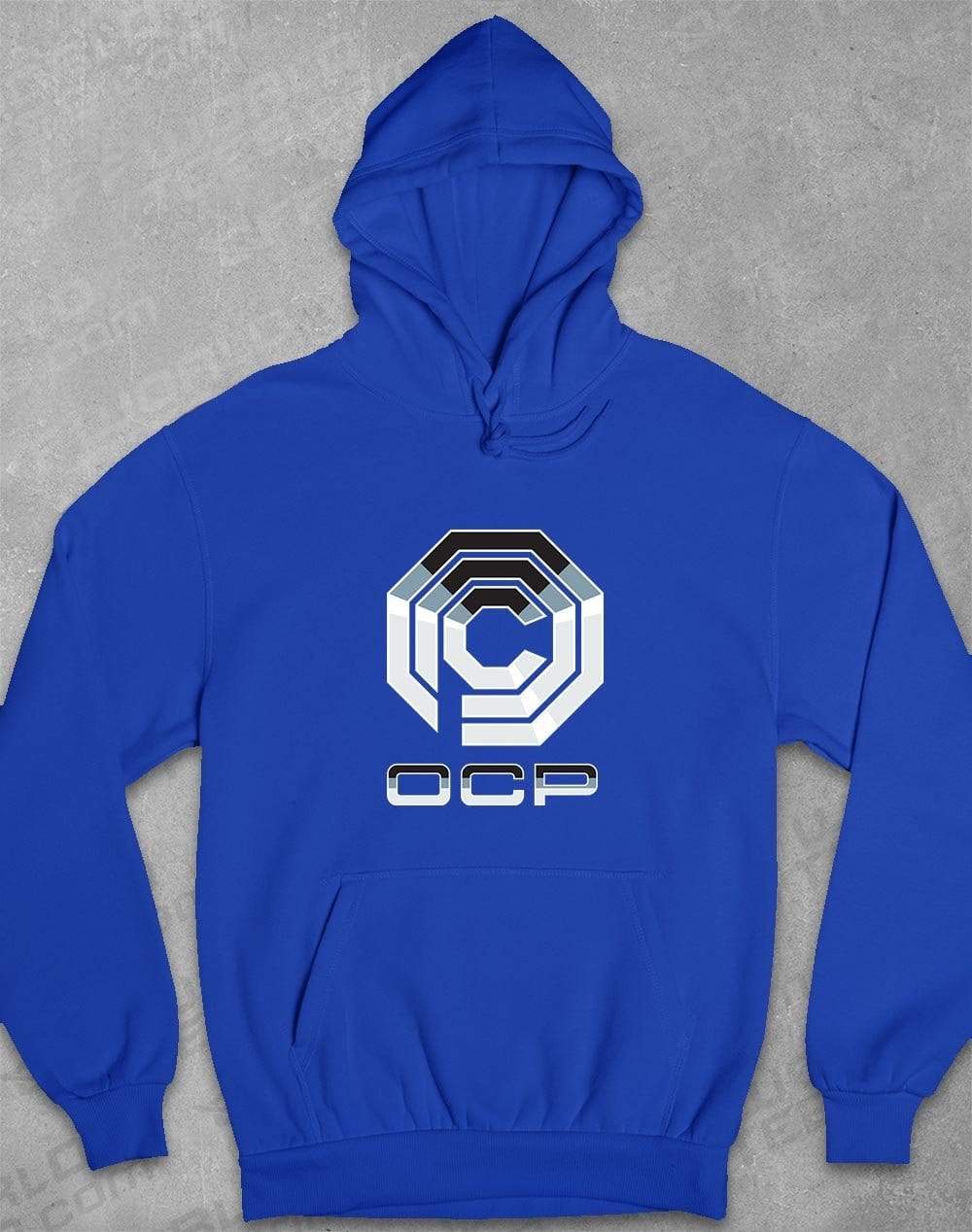 Omni Consumer Products Hoodie XS / Royal Blue  - Off World Tees