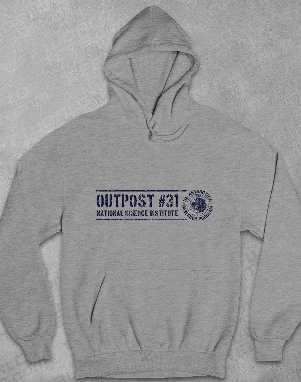 Outpost 31 Antarctica Hoodie XS / Heather  - Off World Tees