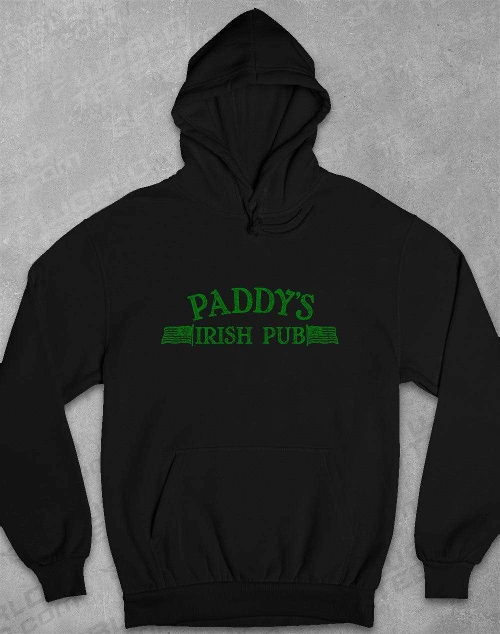 Paddy's Irish Pub Hoodie S / Jet Black  - Off World Tees