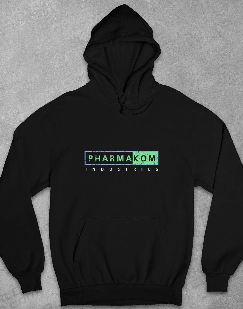 Pharmakom Industries Hoodie S / Black  - Off World Tees