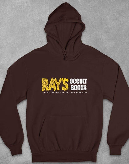 Ray's Occult Books Hoodie S / Hot Chocolate  - Off World Tees
