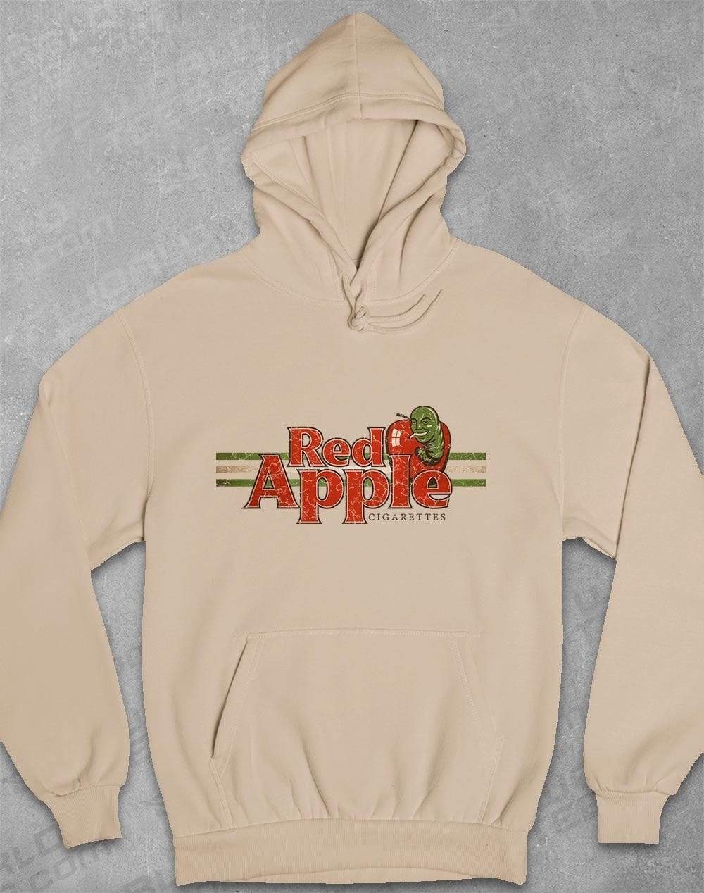 Red Apple Cigarettes Hoodie S / DesertSand  - Off World Tees