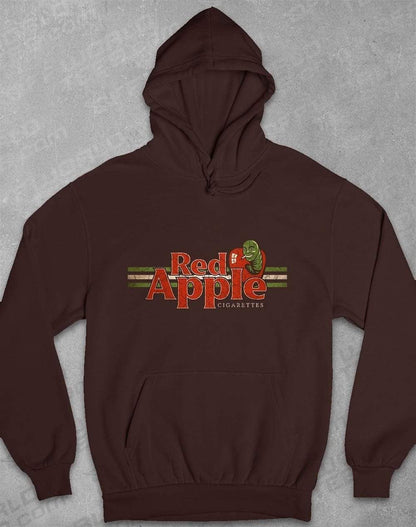 Red Apple Cigarettes Hoodie S / Hot Chocolate  - Off World Tees