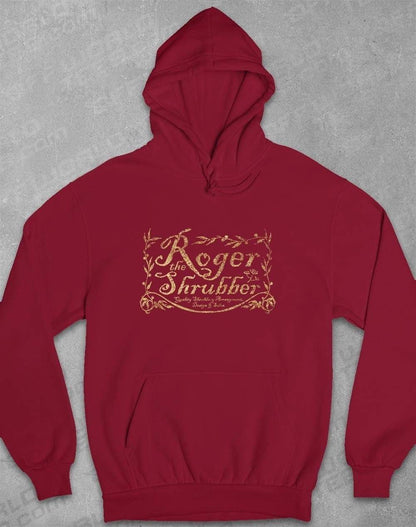 Roger the Shrubber Hoodie S / Burgundy  - Off World Tees
