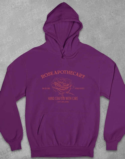 Rose Apothecary Hoodie XS / Plum  - Off World Tees