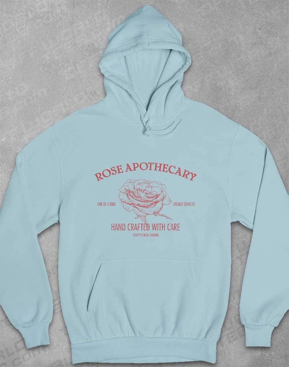 Rose Apothecary Hoodie XS / Sky Blue  - Off World Tees