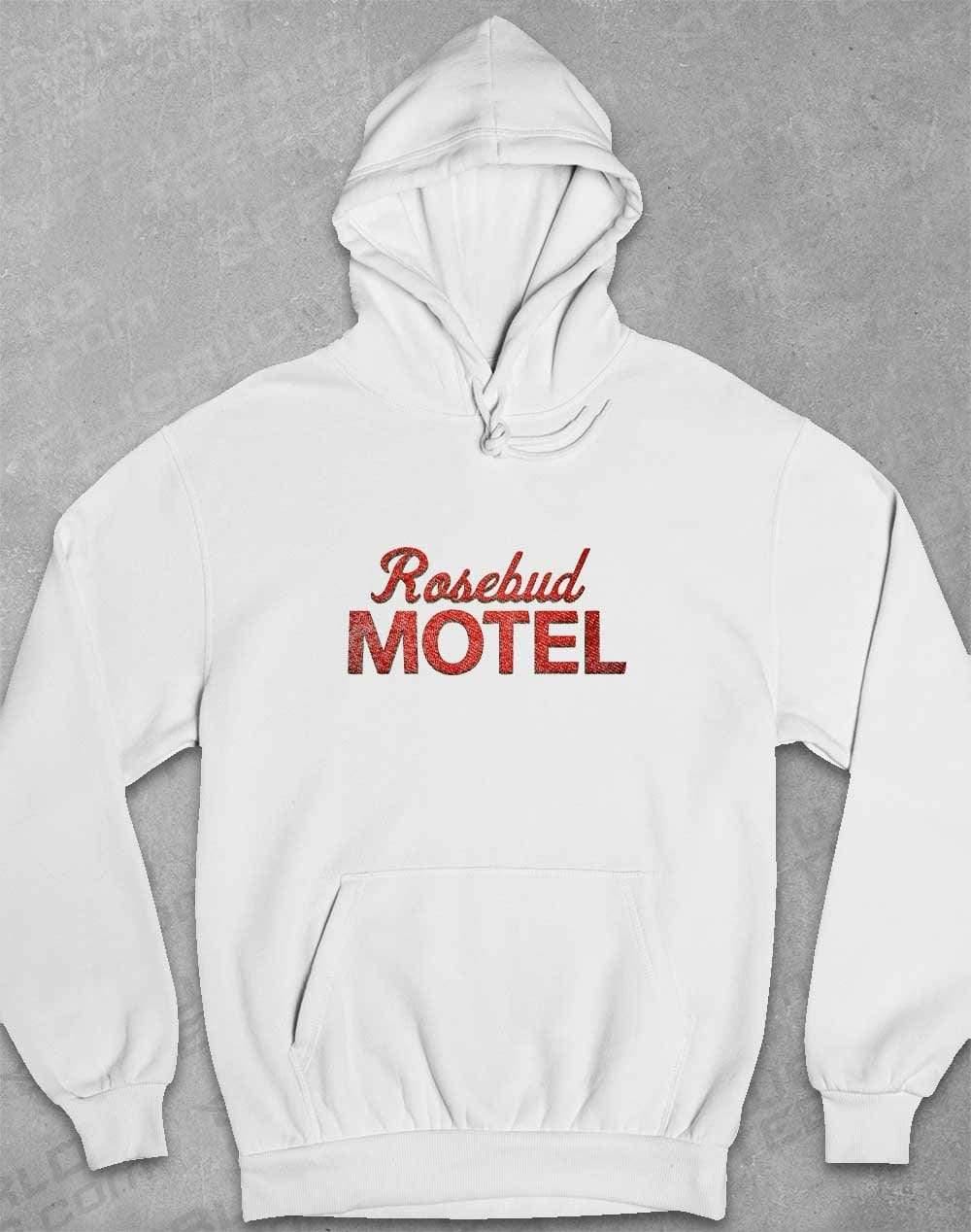 Rosebud Motel Hoodie XS / Arctic White  - Off World Tees