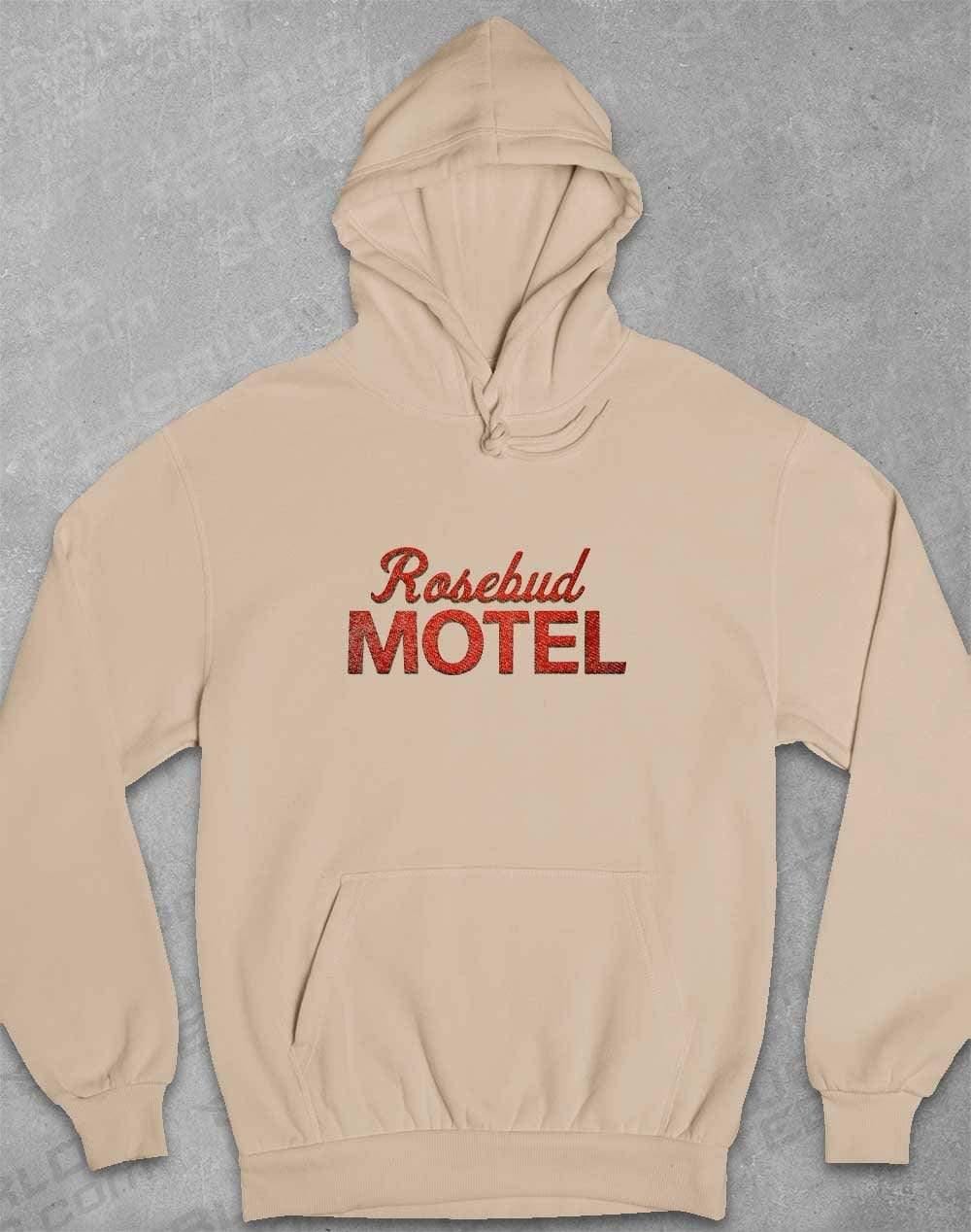 Rosebud Motel Hoodie XS / Desert Sand  - Off World Tees