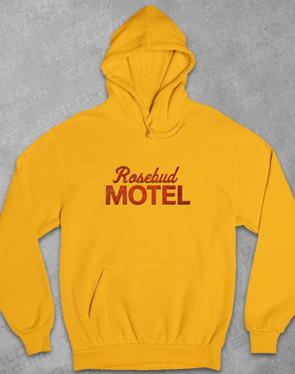 Rosebud Motel Hoodie XS / Gold  - Off World Tees