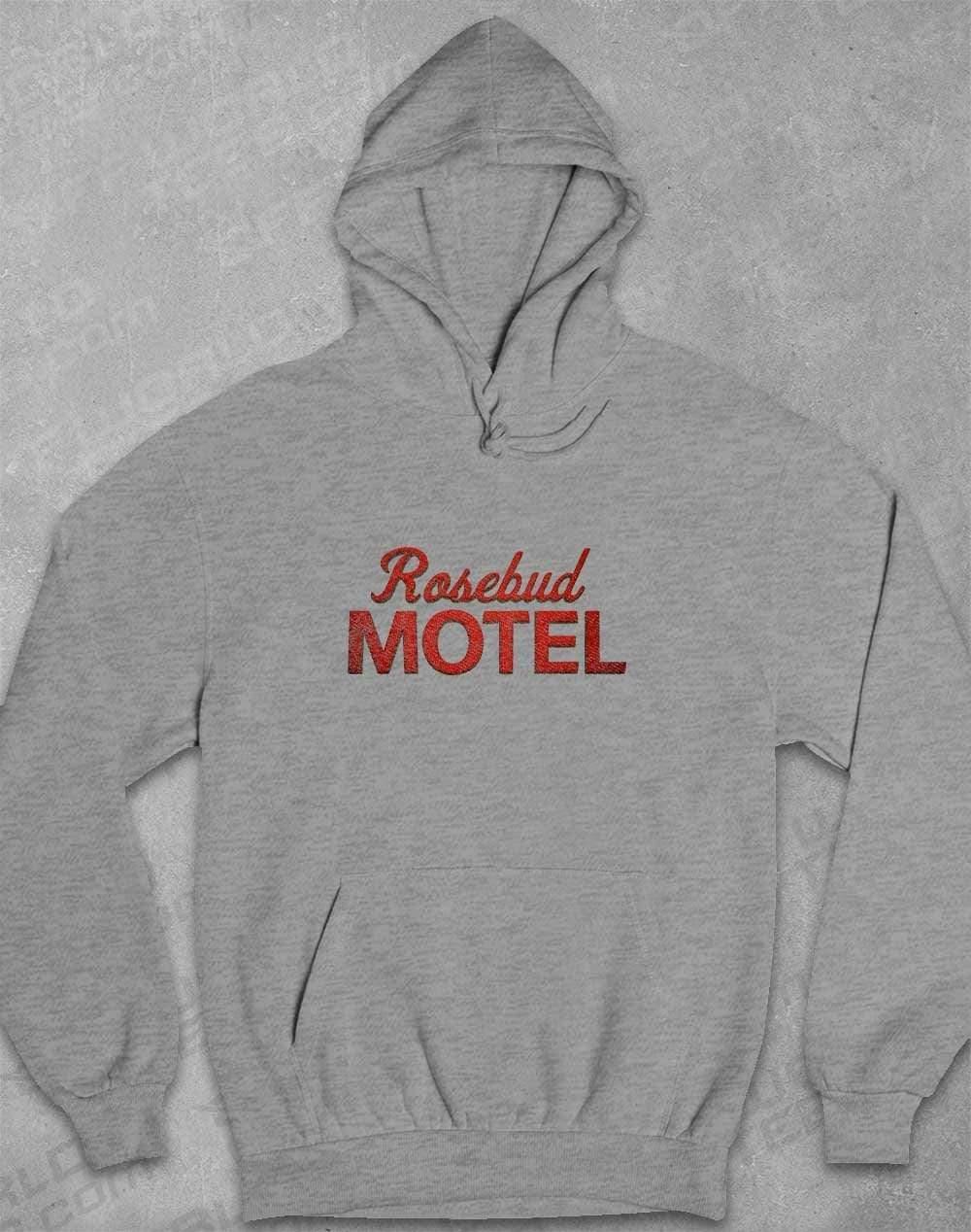 Rosebud Motel Hoodie XS / Heather  - Off World Tees