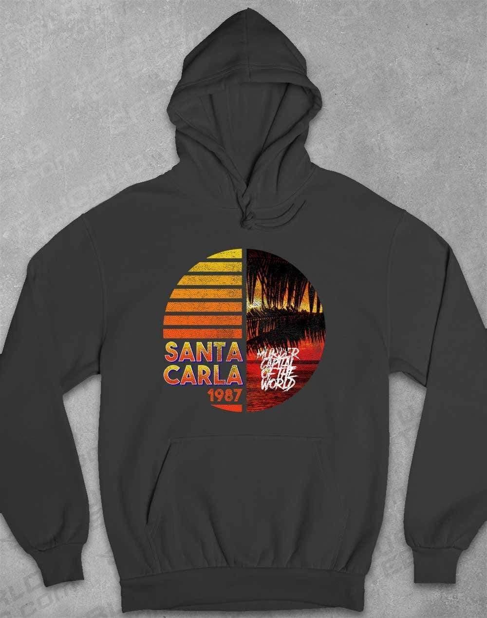 Santa Carla 1987 - Hoodie XS / Charcoal  - Off World Tees