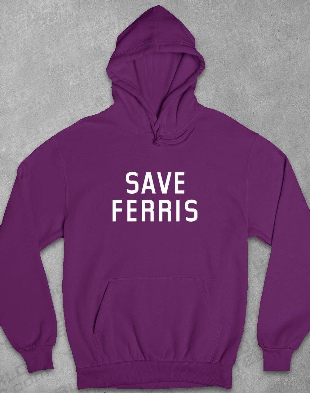 Save Ferris Hoodie S / Plum  - Off World Tees
