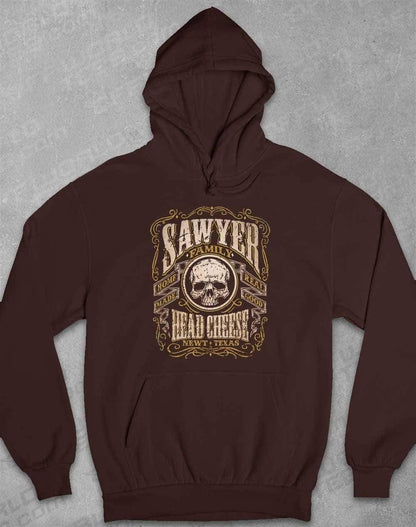 Sawyer Family Head Cheese Hoodie XS / Hot Chocolate  - Off World Tees