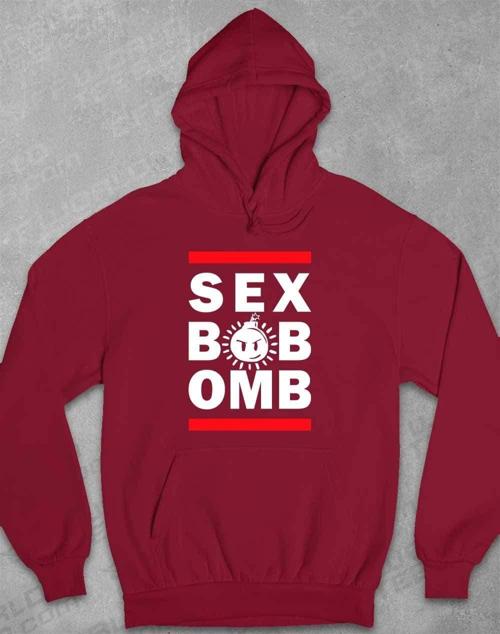 Sex Bob-Omb Hoodie XS / Burgundy  - Off World Tees