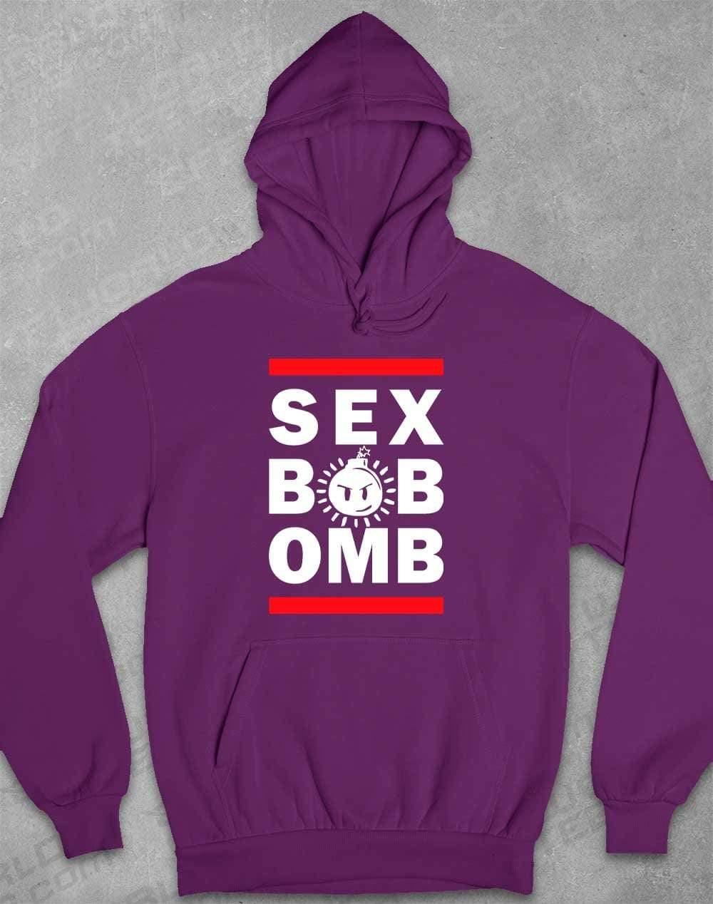 Sex Bob-Omb Hoodie XS / Plum  - Off World Tees