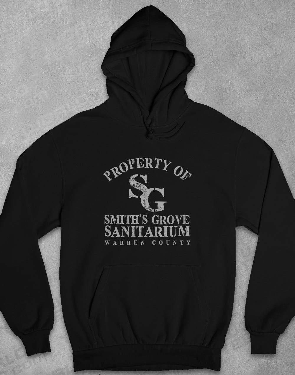 Smith's Grove Sanitarium Hoodie S / Black  - Off World Tees