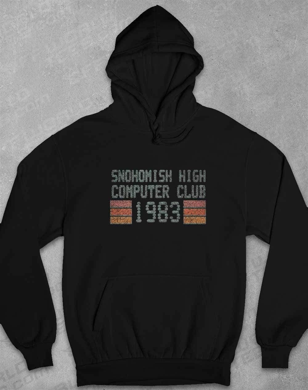 Snohomish High Computer Club Hoodie XS / Jet Black  - Off World Tees