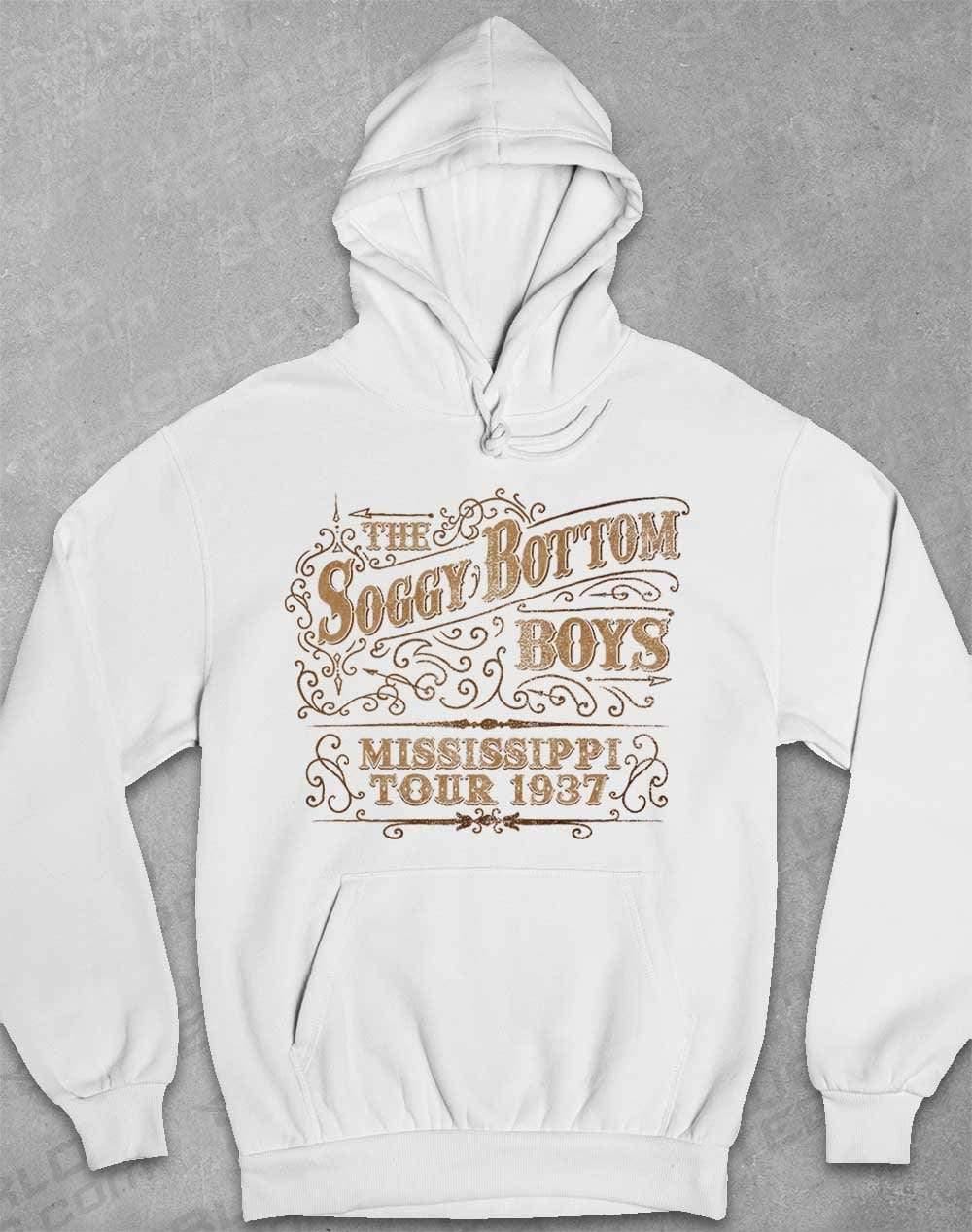 Soggy Bottom Boys Tour 1937 Hoodie XS / Arctic White  - Off World Tees