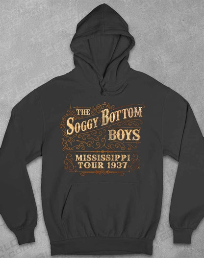Soggy Bottom Boys Tour 1937 Hoodie XS / Charcoal  - Off World Tees
