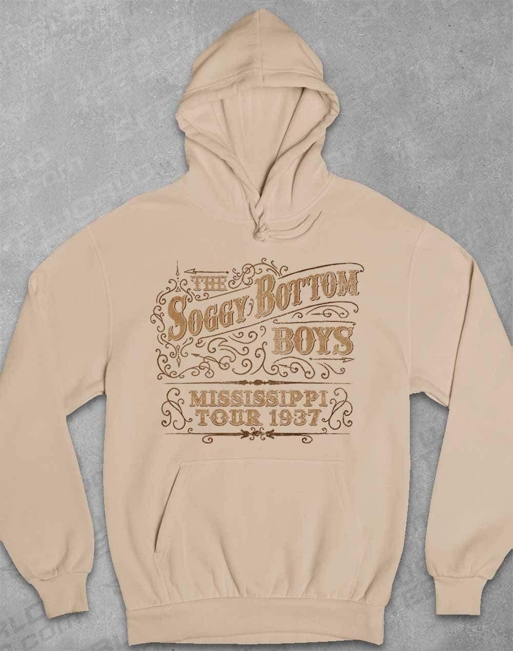 Soggy Bottom Boys Tour 1937 Hoodie XS / Desert Sand  - Off World Tees