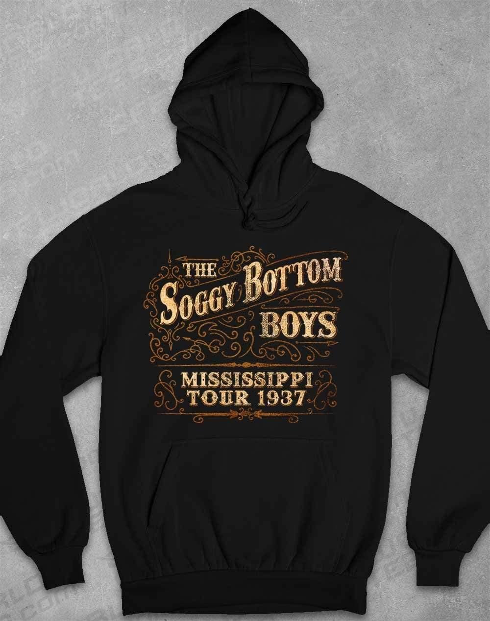 Soggy Bottom Boys Tour 1937 Hoodie XS / Jet Black  - Off World Tees